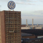 En Volkswagen-fabrik i Tyskland (AI text)