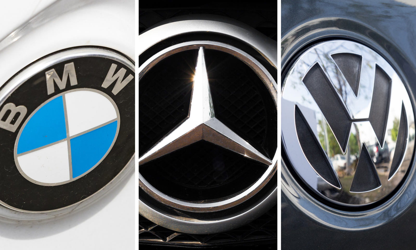 En grupp bilar med logotyper på dem. (AI text)