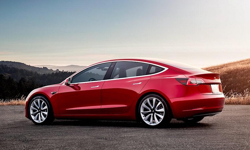 Tesla Model 3.