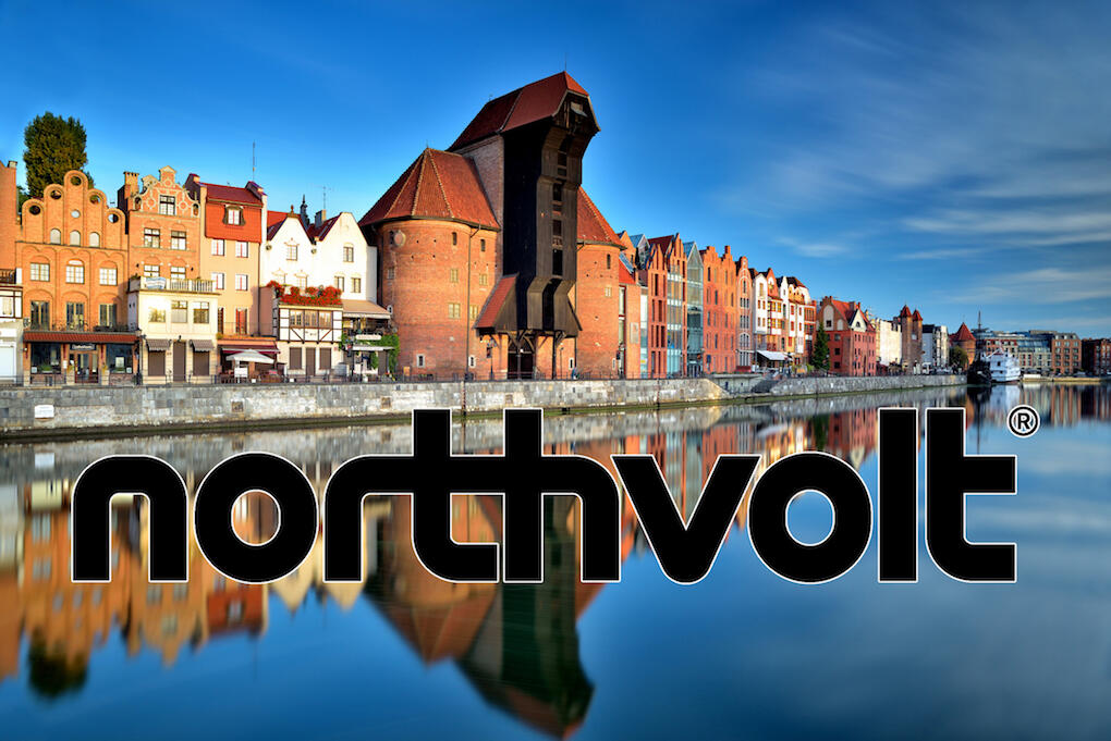 Svenska Northvolt öppnar fabrik i Gdansk, Polen.