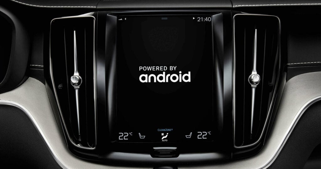 Volvo V60 och S90s inredning (AI text)