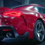 Bakpartiet på nya Toyota Supra har en design som man inte tar miste på. Se filmen längre ned på sidan.