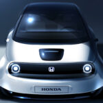 Honda-konceptbil i mörker (AI text)