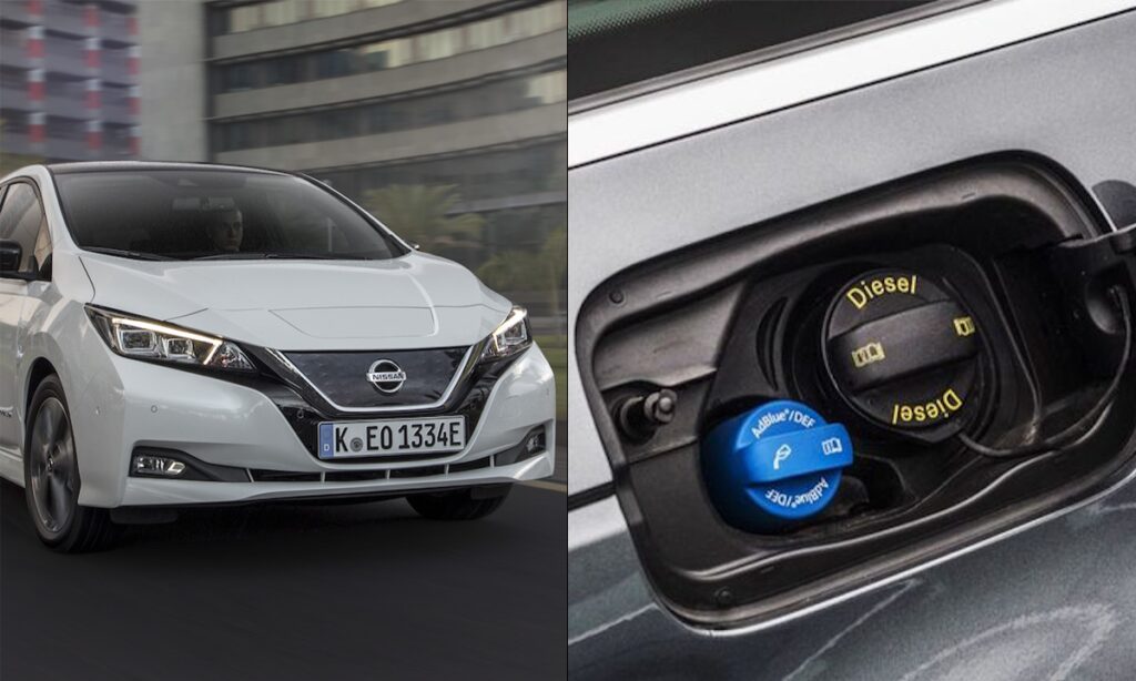 Nissan Leaf är en hybriddriftsgolfbil. (AI text)