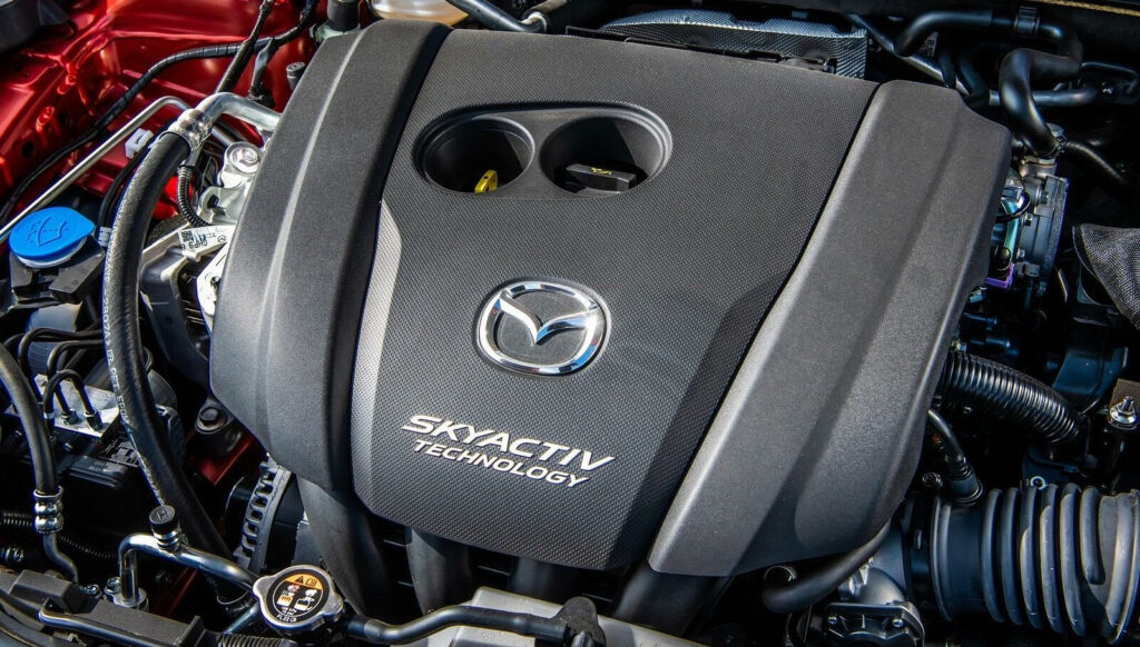 Mazdas motordon (AI text)