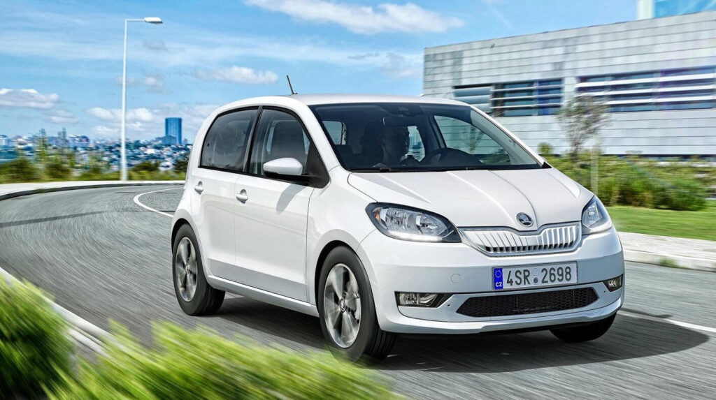 Detta är den första träffen man får om man googlar "Skoda Citigoe IV pris".