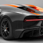 Bakpartiet på Chiron Super Sports 300+ är kraftigt omarbetat och förlängt med 25 centimeter.