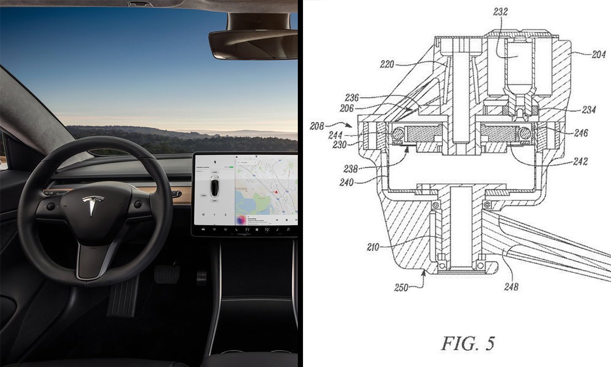 Tesla Model 3:s interiör och exteriör (AI text)