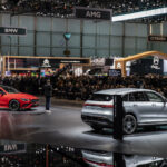 Mercedes-Benz GLS 63 4x4-visar på Paris Motorvisan (AI text)