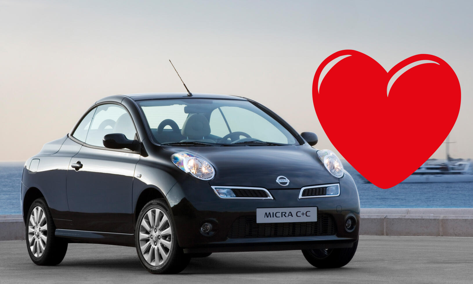 Nej, nej. Visa inte att du har en Nissan Micra. Inte ens cab-versionen är attraktiv.