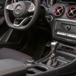 Inredningen i en Mercedes-Benz CLA (AI text)