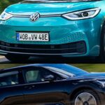 Volkswagen e-Tron jämfört med Volkswagen e (AI text)