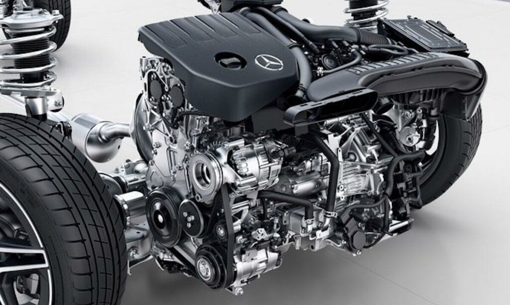 Mercedes-Benz C-klass motor (AI text)