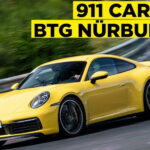 En Porsche 911 S med BTG på Nürburgring. (AI text)