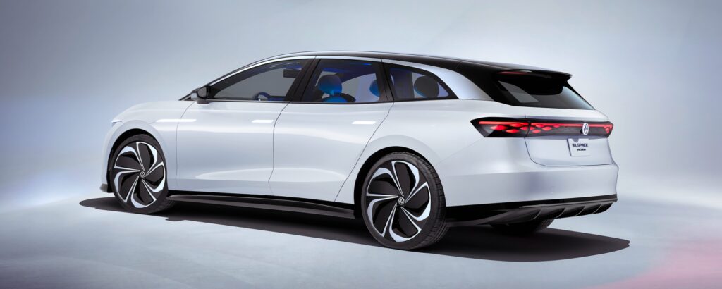 Konceptbilen ID Space Vizzion kommer nå produktion 2023.