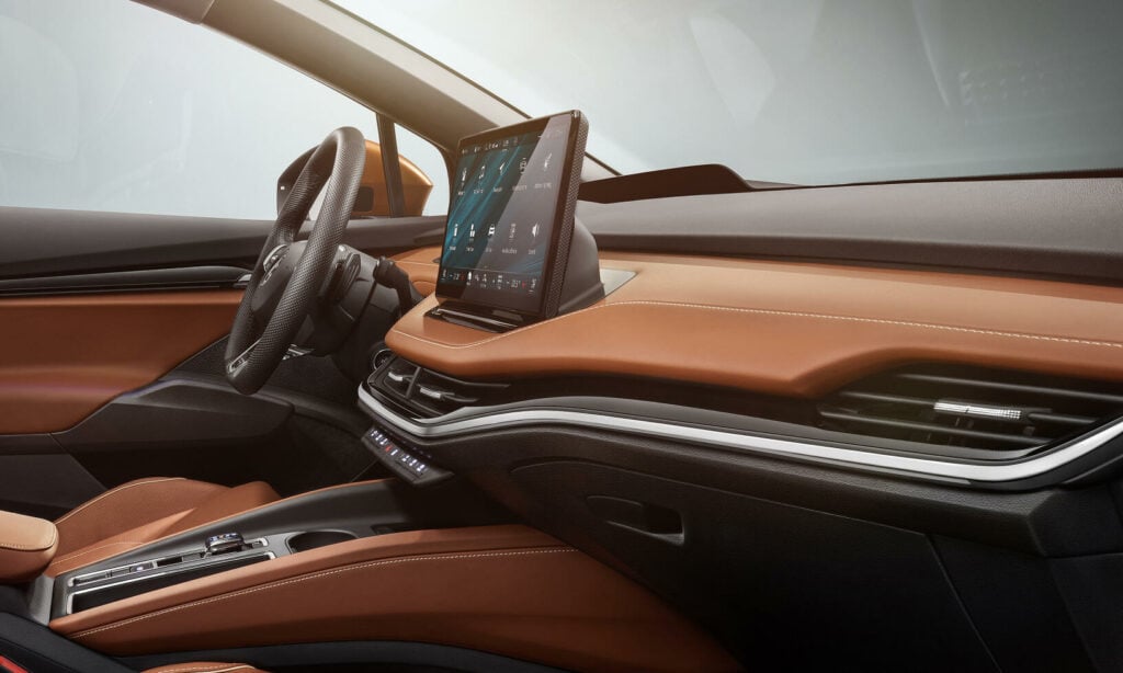 En bilens inredning (AI text)