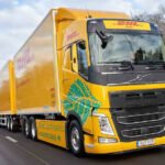 En Volvo FH traktor. (AI text)