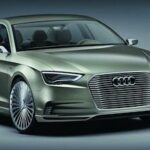 Audi A3 e-tron-koncept (AI text)