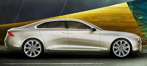 Volvo S90-konceptbilen (AI text)