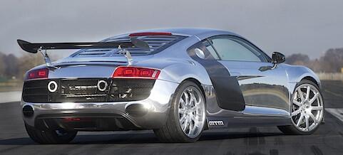 Audi R8 V10, TT R8 V10 och R8. (AI text)