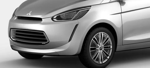 En silverfärgad bil visas i bilden. (AI text)