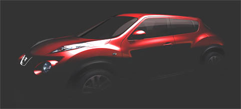 Nissan Juke-koncept (AI text)