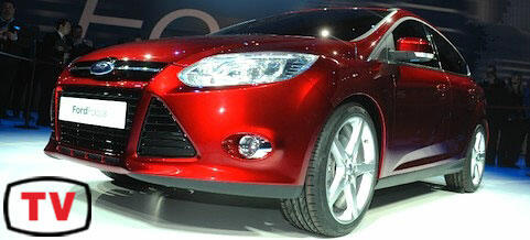 Ford Focus visas på San Diego-bilutställningen (AI text)