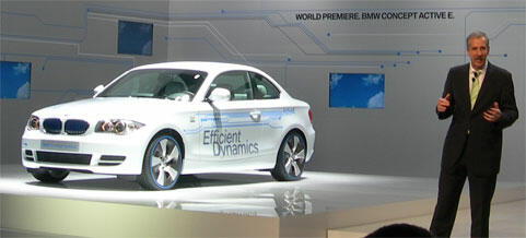 BMW I3, en elektrodriven bil (AI text)