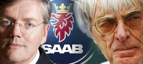 Ecclestone och Saab (AI text)