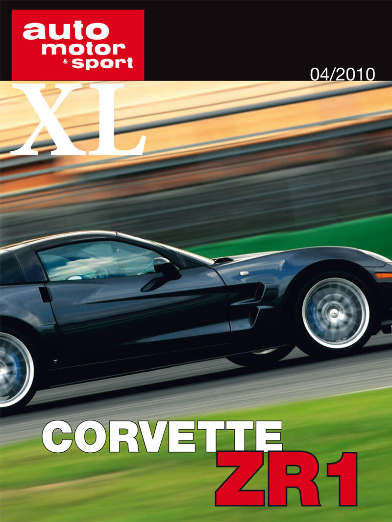 Corvette ZR1-reklam (AI text)