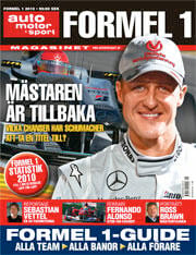 F1-tidningenns omslag (AI text)