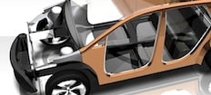 BMW I3-konceptbils (AI text)