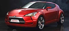 En röd Suzuki ZX4-konceptbil (AI text)