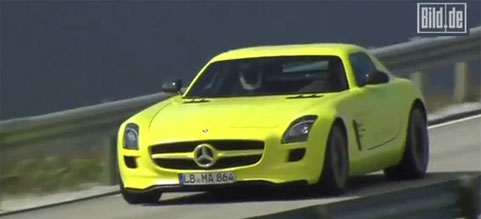 Mercedes-Benz SLS AMG (AI text)