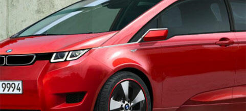 BMW I3-konceptbilen (AI text)