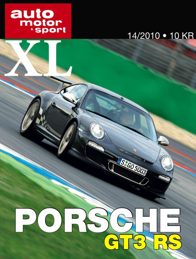 Porsche GT3 RS kör på banan. (AI text)