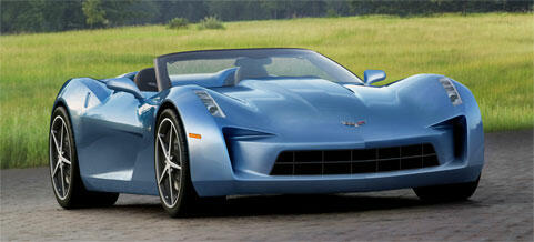 Chevrolet Corvette Stingray Cabriolet (AI text)