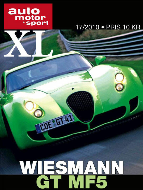 En grön sportbil med orden GT5 på täcket. (AI text)