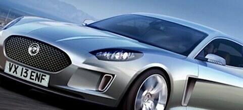 Jaguar XF är en konceptbil. (AI text)