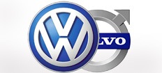 Volkswagen-loggan (AI text)
