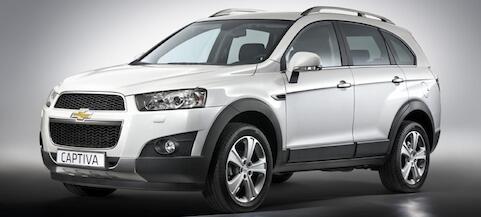 Chevrolet Captiva SVT (AI text)