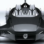 En framtidens bil med futuristisk design (AI text)