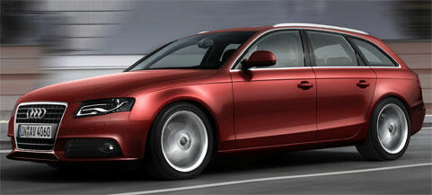 Audi A4 S4 med TDI-motor (AI text)