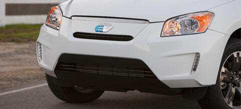 En vit bil är parkerad vid en väg. (AI text)