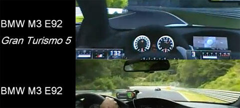 BMW Gran Turismo 5 och BMW M3 Gran Turismo 5 (AI text)