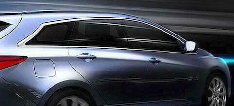 Den nya Hyundai Avalon är en kompakthybridbil. (AI text)