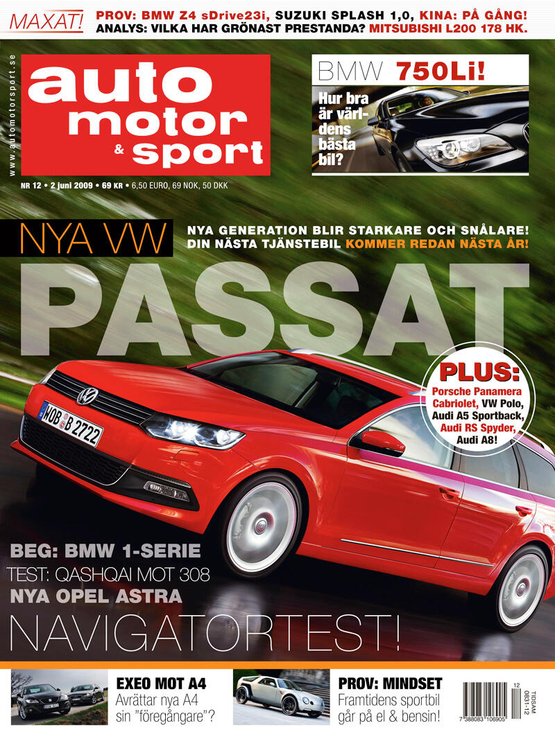 Volkswagen Passat, VW Polo och VW Golf (AI text)