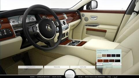 En Rolls-Royce-interiör (AI text)