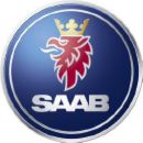 Saab-logon (AI text)