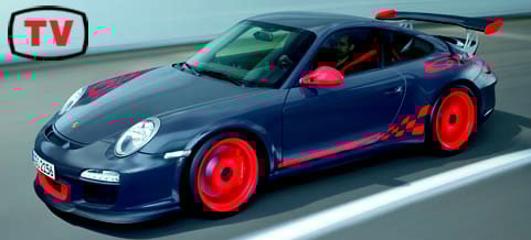 Porsche 911 GT3 RS - TV (AI text)